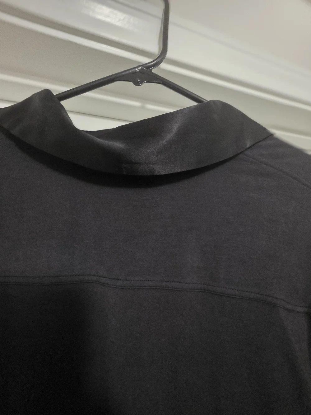 Equipment Black Long Shirt Dress